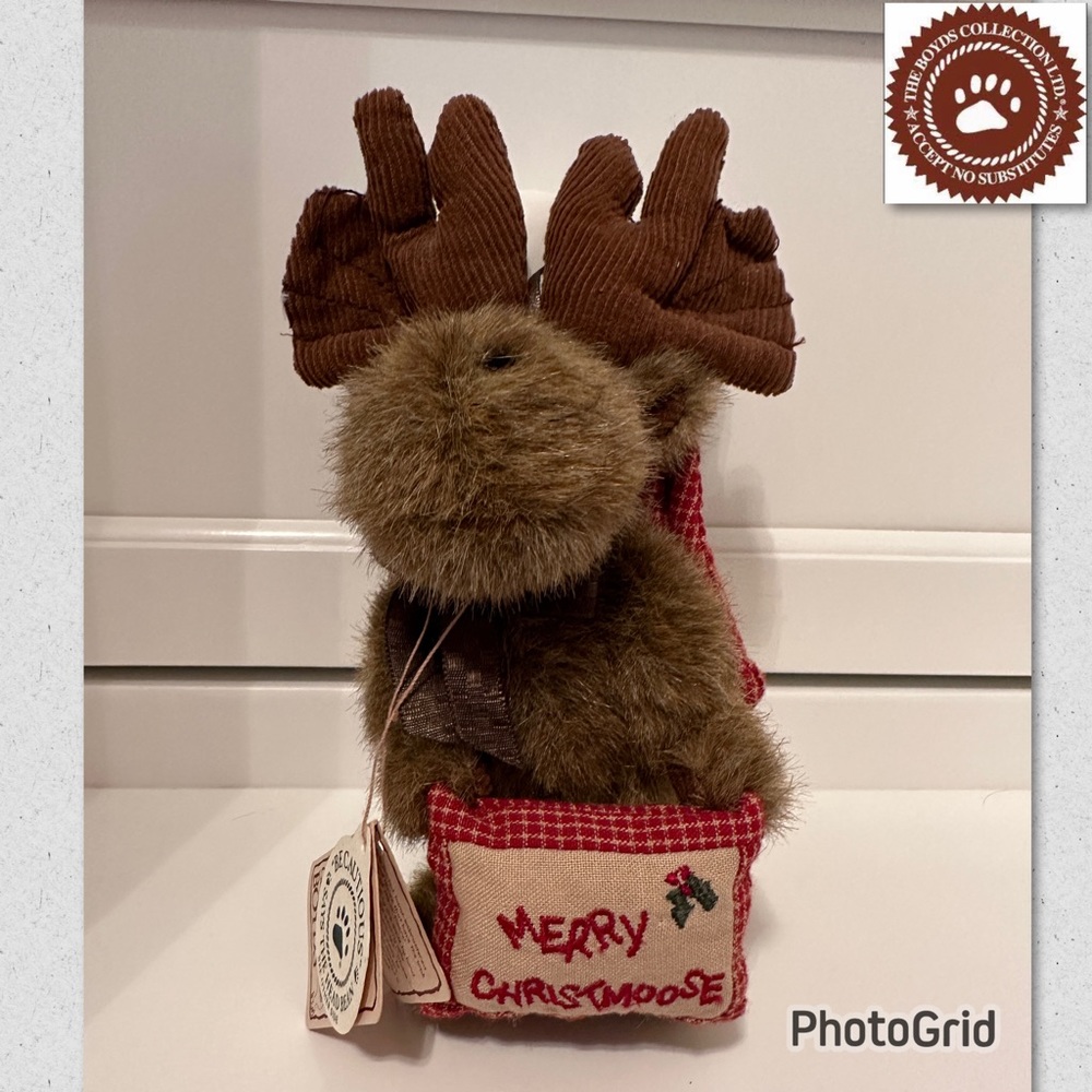NWT, Boyds Bears The Archive Collection, M C Twinklemoose Christmas Ornament
